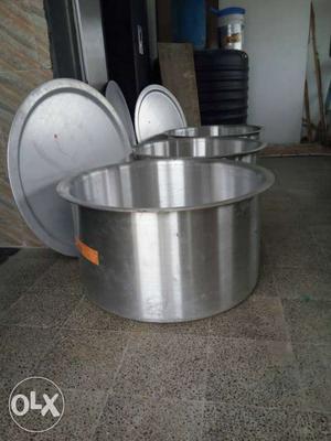 Kitchen aluminium vessel heavy