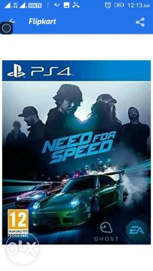 Need For Speed and FIFA 17 PS4 Game Case