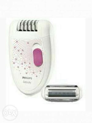 New White Philips Epilator