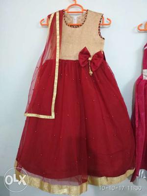 Party, festive, gown for 4-5 yrs girl