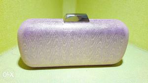 Party hand held clutch pink...new stock