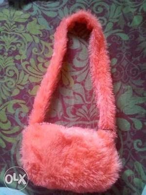 Pink hand bag