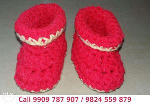 Soft Hand Made Booties for Children