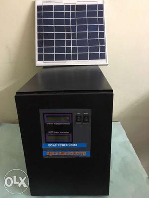 Solar DC & AC power House with 6 hours back up,