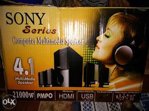 Sony 4.1 Series Home Theater System Box
