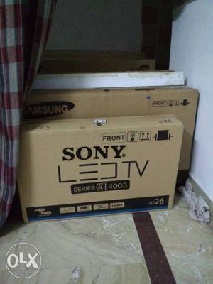 Sony And Samsung LED TV Boxes