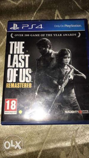 The Last Of Us Remastered Sony PS4 Game Case