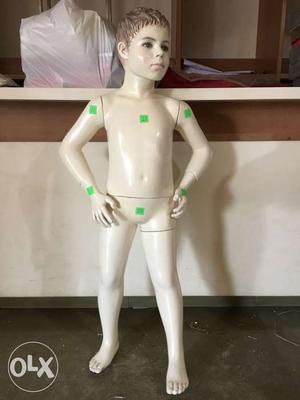 Toddler's White Full-size Manikin