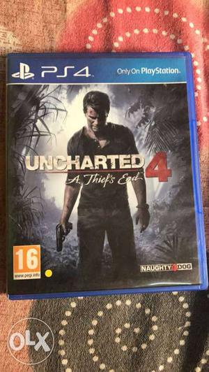 Uncharted 4 A Thief's End PS4 Game Case
