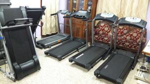 Used treadmill with good condition and one year