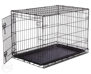 BRAND NEW - Metal Dog Crate - Medium size, single door