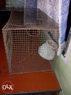 Brown Wire Cage for sale