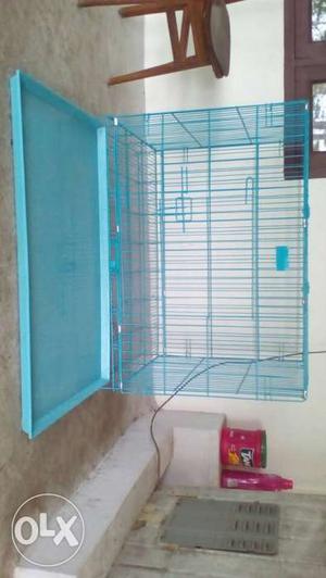 Heavy cage for dogs Cats Not used buyed on 1st of oct