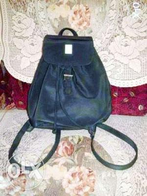 Imported Small black ladies backpack for sale!