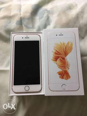 Iphone 6s gold 16 gb with bill box and charger