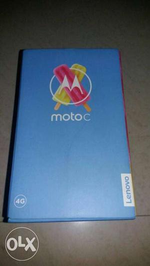 Moto C 4G dual sim phone, 3 weeks old, original