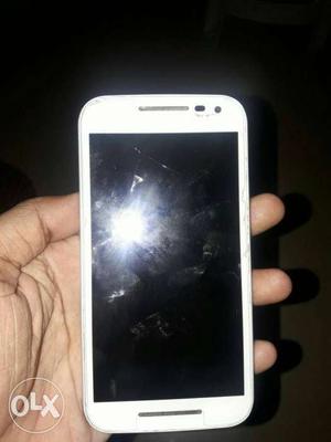 MotoG3 1 year old mobile with box and bill