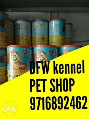 Multi brand pets food and accesories avilable
