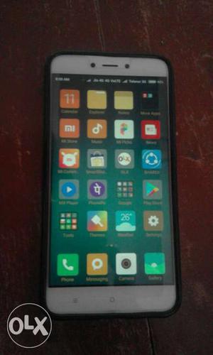 Redmi 4 3gb 32gb with finger print 1month 15 days