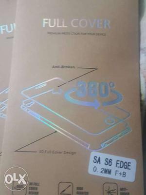 Samsung S6 Edge full 360° cover kit pack of four