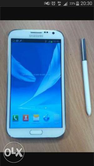 Samsung galaxy note 2 in a very good condition is