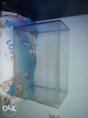 Standard fish tank 17 inches height and 12 inches