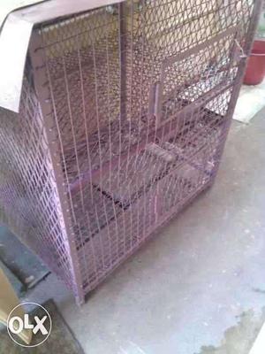 Strong metal 2 steps pet cage