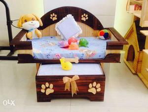 Wooden Bed for small Pets