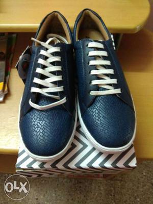Ajio Blue casual shoes Brand new !!! Size: UK 7