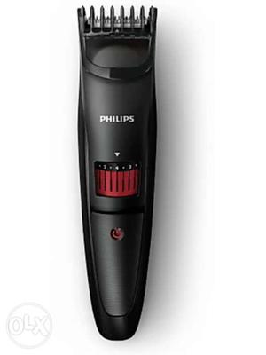 Black Philips Rechargeable Hair Trimmer