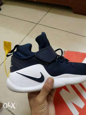 Blue And White Nike Athletic Shoes