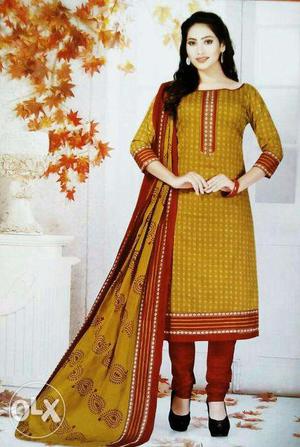 Cotton Salwar Material with excellent design