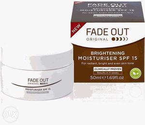 Fade Out Brightening Moisturizer With Box