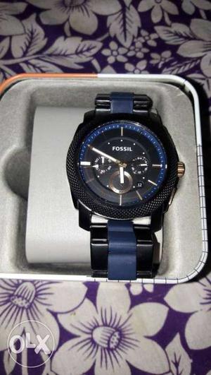 Fossil watch with 2 months old warranty card and