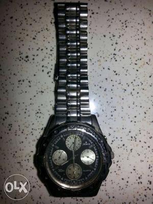 JEMIS Original Chronograph Quartz Watch. It is in