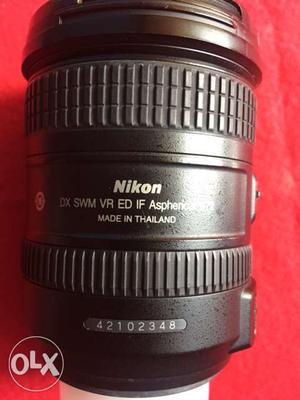 Nikon DSLR lense  mm  GII ED made in thailand