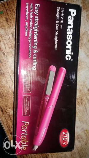 Panasonic straightener (pink) in a very good