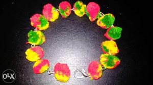 Pompom bracelets at just Rs50.You can gift this
