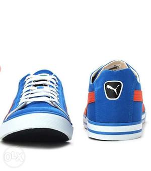 Puma hip hop sneakers Color: Lightning blue with