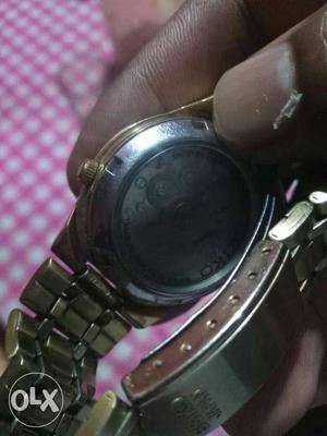 Seiko5 watch golden no complaints made in japan