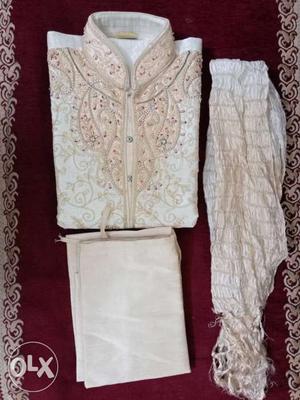 Sherwani Suit (Age of Boy 8 Years old, Brand new