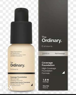 The ordinary coverage foundation in shade 2.1 p.