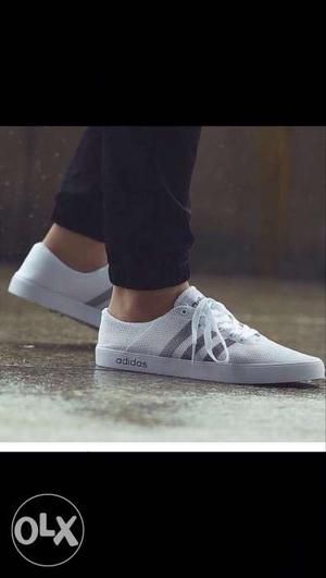 White Adidas Low-top Sneakers