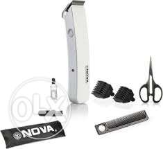 White Nova Hair Clipper Set