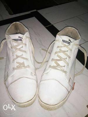 White shoes 10 number only use 1 or 2 times