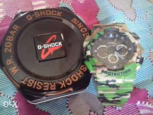 Woodland Camouflage G-Shock Casio Sports Watch