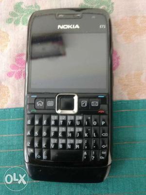 Black Nokia E71 in extremely good condition