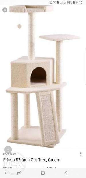 Cat tree for sale.. had bought it for my cats for
