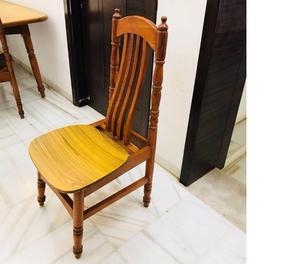 Dining Table Complete Teak Wood (6 chairs + 1Table)