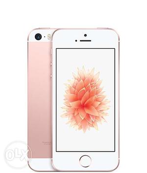 IPhone 5se rose gold 16gb new with box and all
